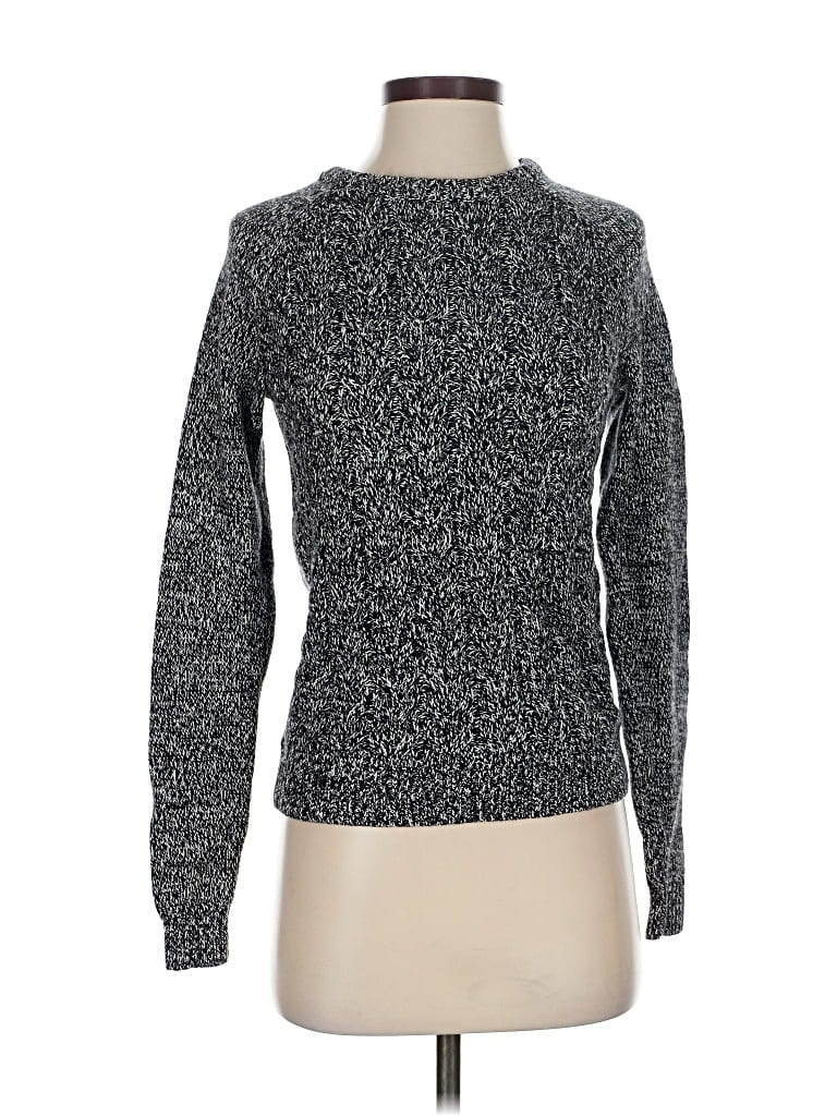 Pre-owned Lands' End Pullover Sweater In Silver