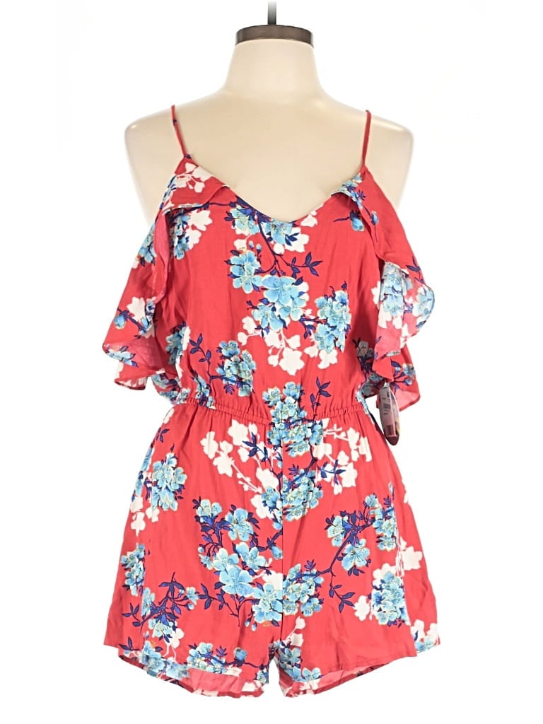 Pre-owned Bebop Romper In Red