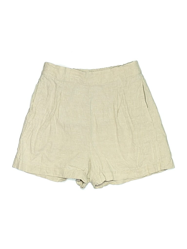 Pre-owned Madewell Khaki Shorts In White
