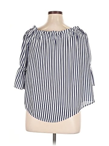Sweet Pea by Stacy Frati 3/4 Sleeve Blouse (view 2)