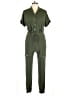 Brigitte Brianna Solid Green Jumpsuit Size S - photo 1