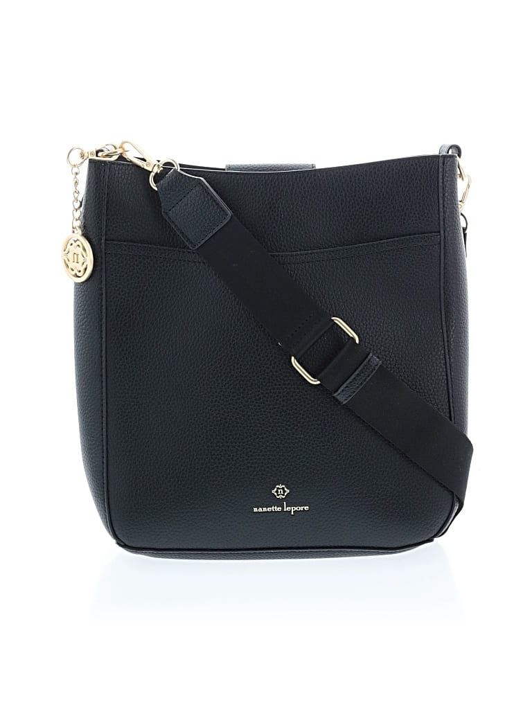 Pre-owned Nanette Lepore Crossbody Bag In Black