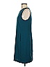 Vince. 100% Polyester Solid Teal Casual Dress Size 8 - photo 5