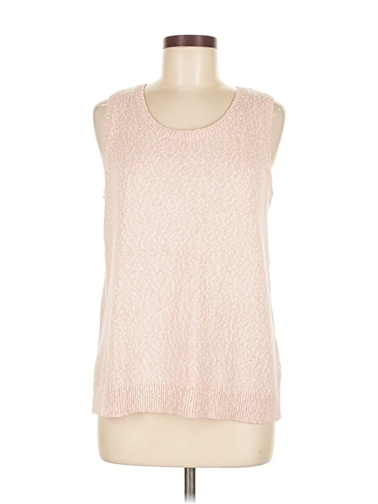 Pre-owned Jjill Pullover Sweater In Pink