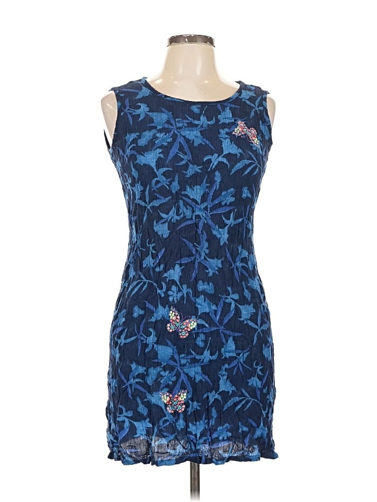 Pre-owned John Paul Richard Cocktail Dress In Blue
