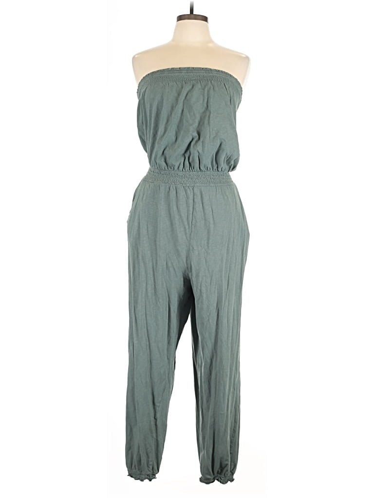 Pre-owned Aerie Jumpsuit In Green