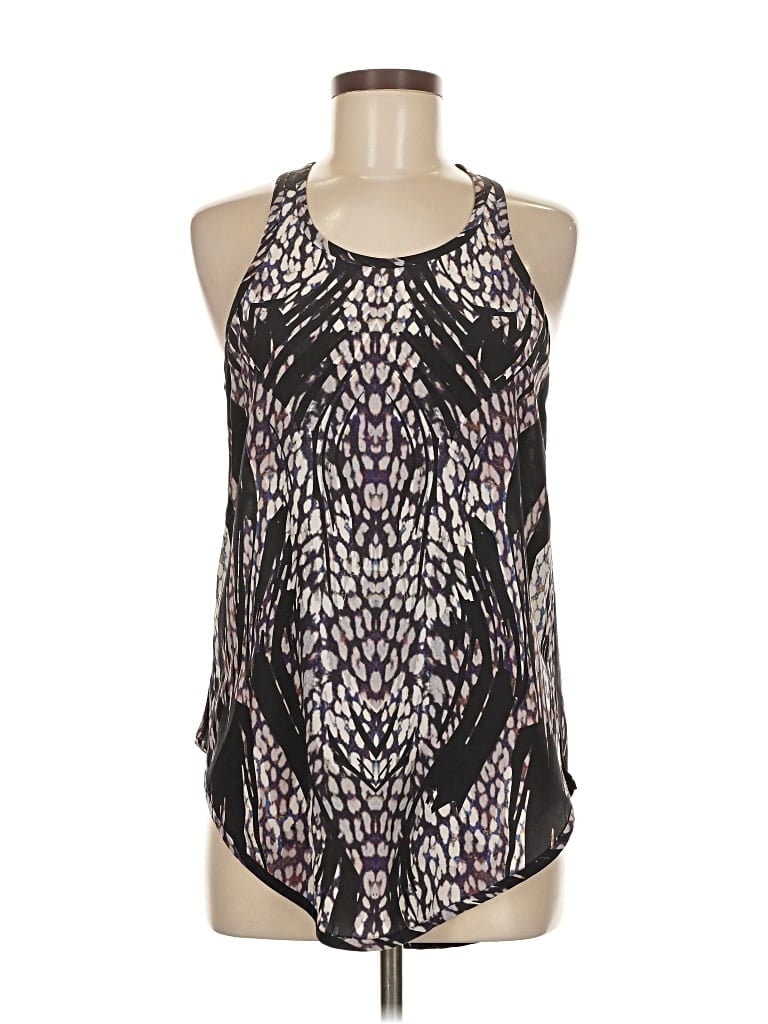 Pre-owned Iro Sleeveless Silk Top Purple Halter Neckline Tops