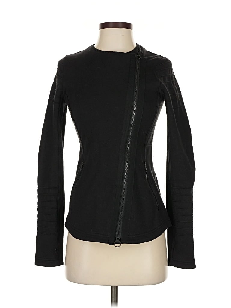 Pre-owned Athleta Jacket In Black