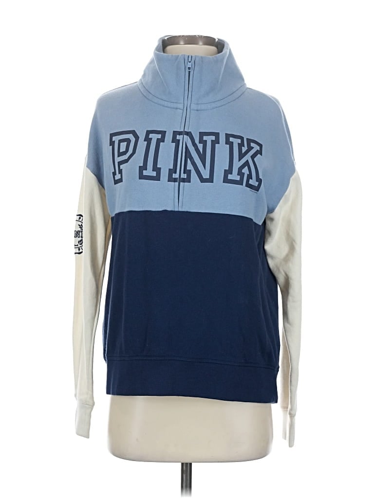 Pre-owned Victoria's Secret Pink Pullover Hoodie In Pink
