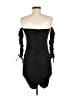 Unbranded Black 3/4 Sleeve Top Size M - photo 2