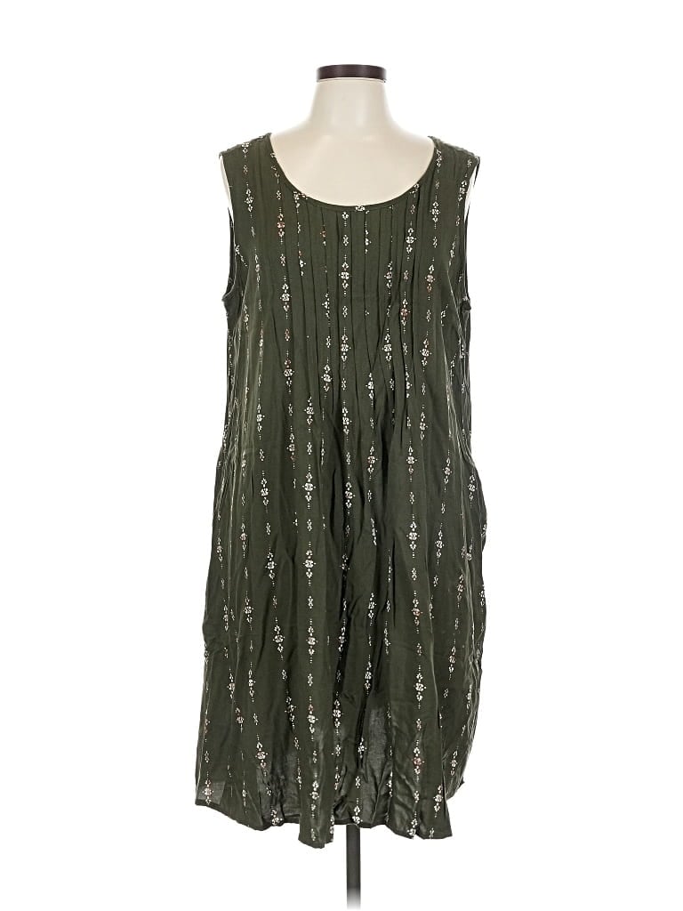 Pre-owned Sonoma Goods For Life Casual Dress In Green