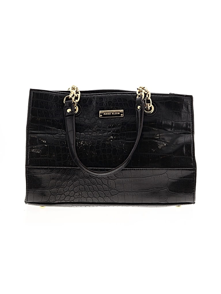 Pre-owned Anne Klein Shoulder Bag In Black