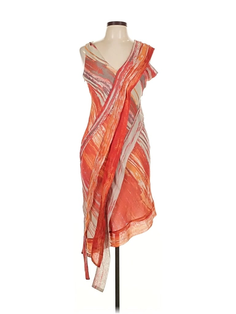 Pre-owned Max Azria Cocktail Dress In Orange