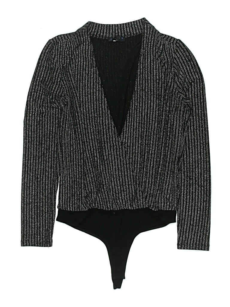 Pre-owned Paige Bodysuit In Black