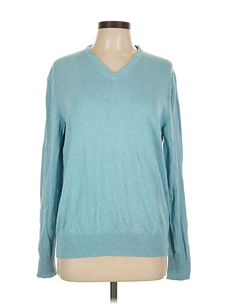 Pre-owned Banana Republic Pullover Sweater In Blue