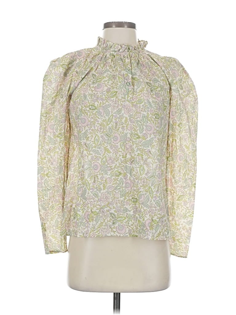 House Of Harlow 1960 Long Sleeve Blouse In Multi