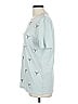 Sandro Stars Teal Short Sleeve Top Size LgEstimated - photo 5