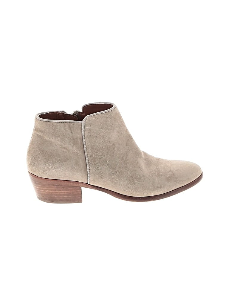 Pre-owned Sam Edelman Ankle Boots In Brown