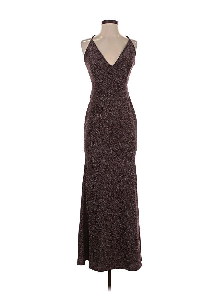 Pre-owned Windsor Cocktail Dress In Brown