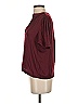 Nine Britton 100% Polyester Burgundy Short Sleeve Blouse Size XS - photo 5