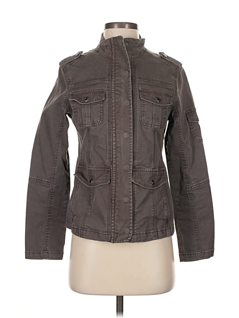 Pre-owned Kensie Jacket In Gray
