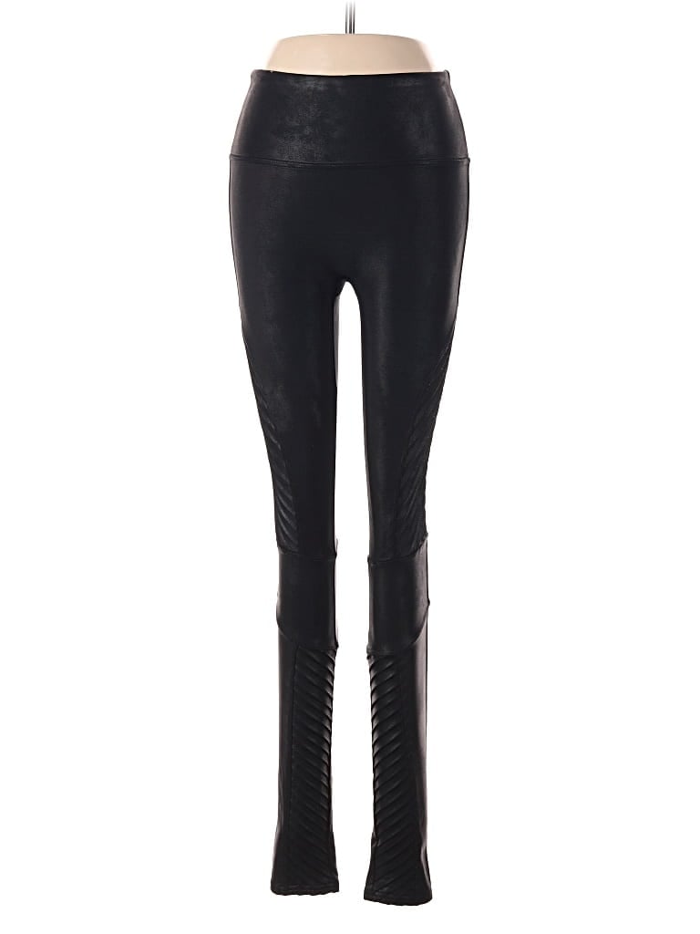 Pre-owned Spanx Active Pants In Black