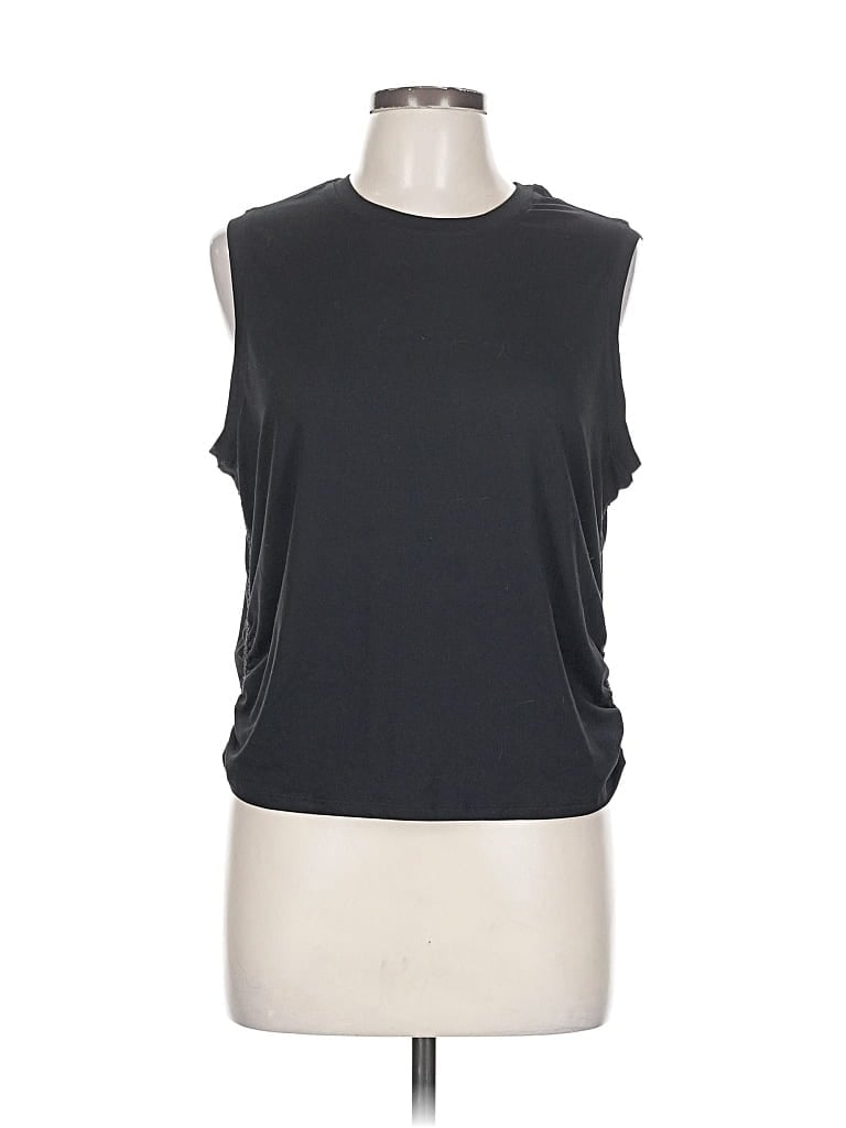 Pre-owned Skechers Sleeveless T-shirt In Gray