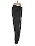 Cooper & Ella Plaid Black Gray Casual Pants Size 10 - photo 4
