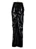 Violet 100% Polyurethane Black Casual Pants Size 10 - photo 2