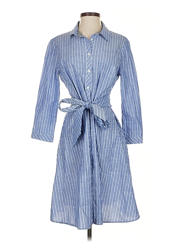 Pre-owned Tommy Hilfiger Casual Dress In Blue