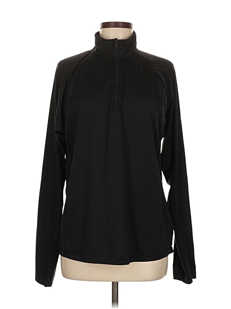 Pre-owned Brooks Turtleneck Sweater In Black