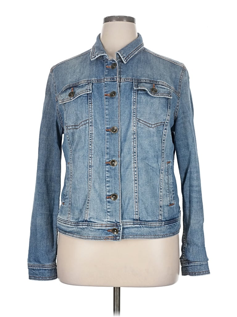 Pre-owned Merona Denim Jacket In Blue
