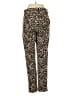 J.Crew 100% Polyester Animal Print Brown Casual Pants Size 0 - photo 2