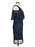 Octavia 100% Polyester Blue Cocktail Dress Size L - photo 4