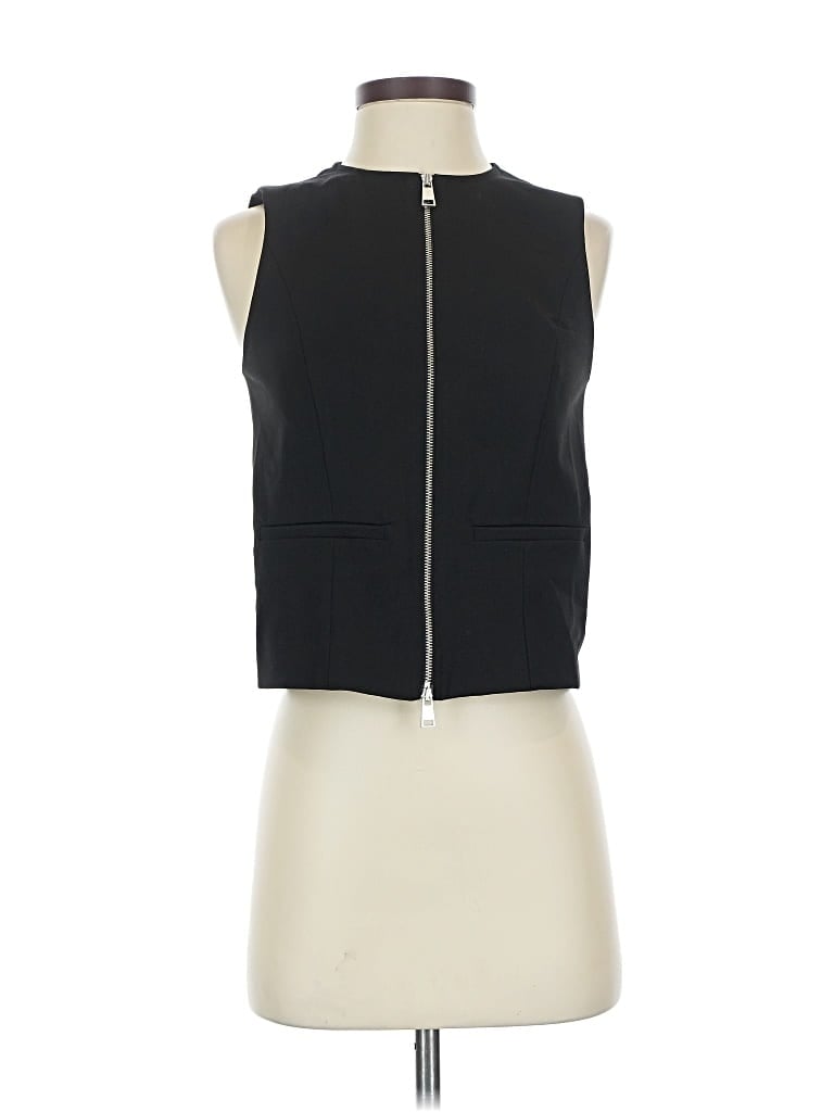 Pre-owned Abercrombie & Fitch Vest In Black