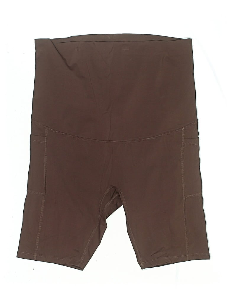 Pre-owned Poshdivah Athletic Shorts In Brown