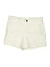 St. John's Bay Solid Ivory White Shorts Size 10 - photo 1