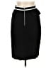 Sandro Solid Black Formal Skirt Size Lg (3) - photo 2