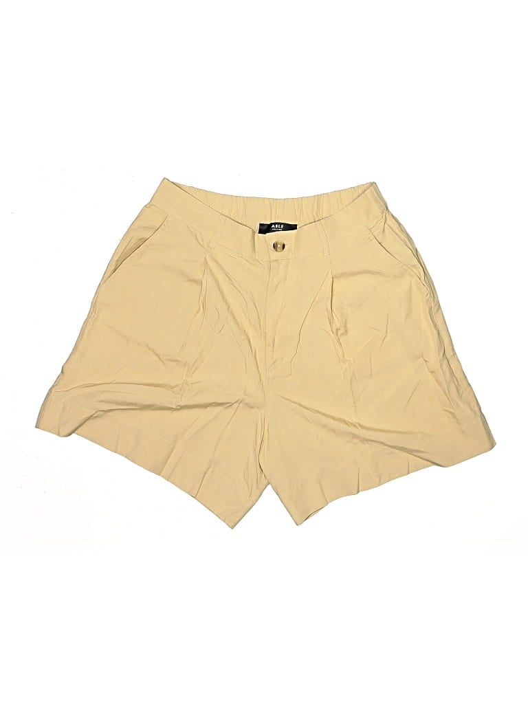Pre-owned Able Khaki Shorts In Brown