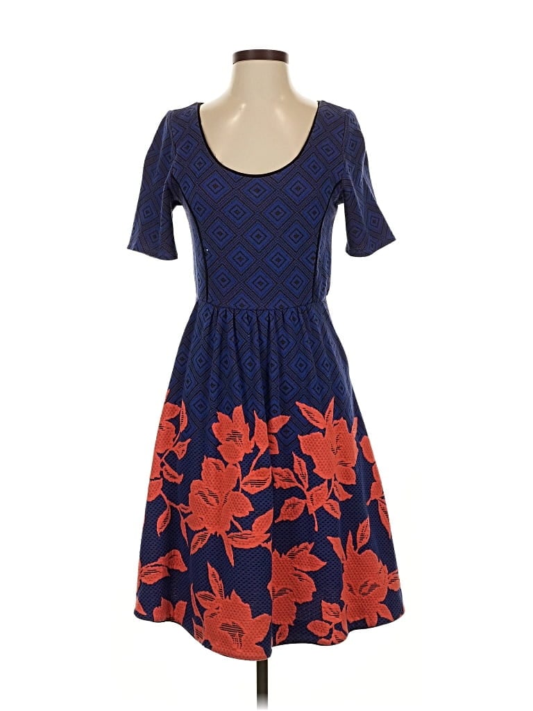 Pre-owned Hd In Paris Casual Dress In Blue