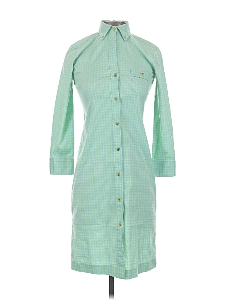 Pre-owned Theory Casual Dress In Green
