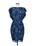 Reiss Paisley Blue Cocktail Dress Size 6 - photo 1
