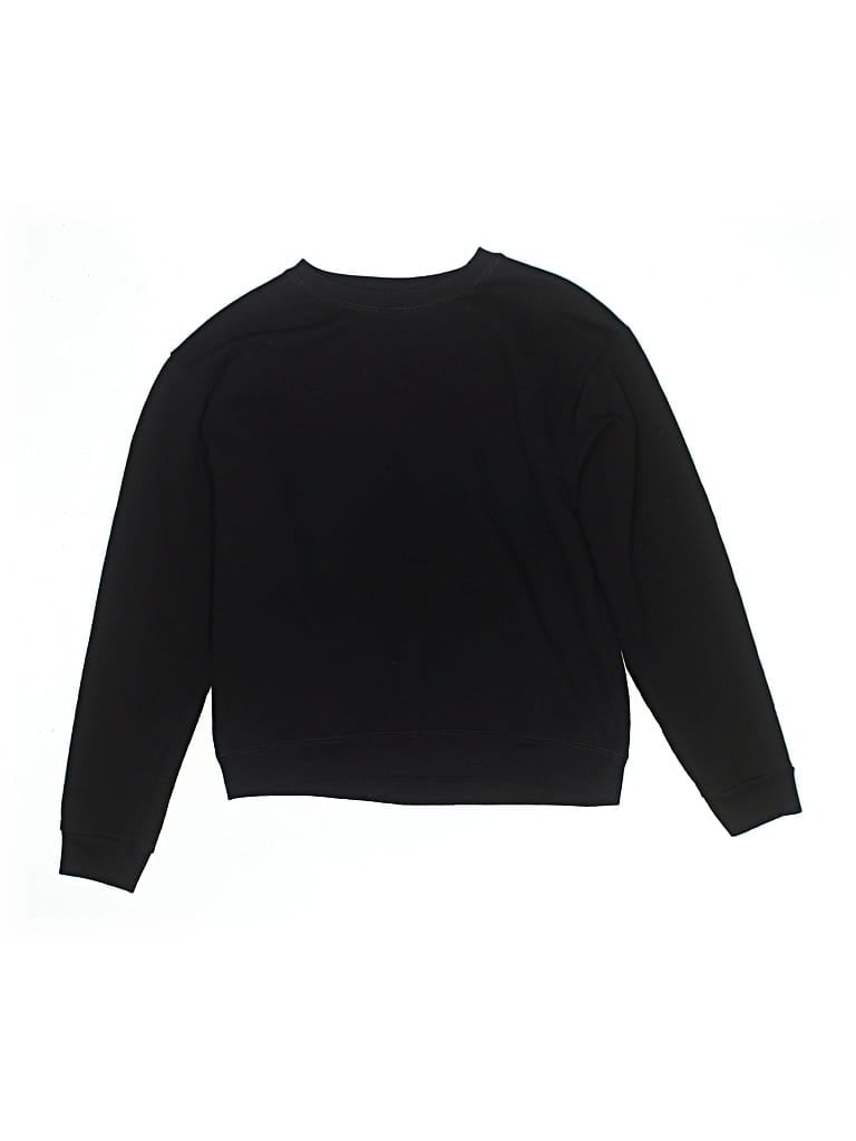 Pre-owned Hanes Kids' Sweatshirt In Black