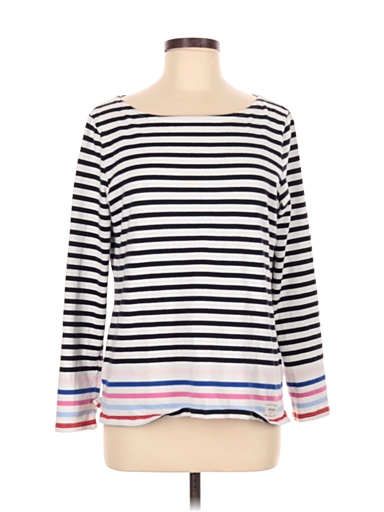 Pre-owned Talbots Pullover Sweater In White