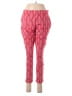 Faded Glory Paisley Red Casual Pants Size M - photo 1