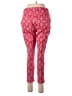Faded Glory Paisley Red Casual Pants Size M - photo 2
