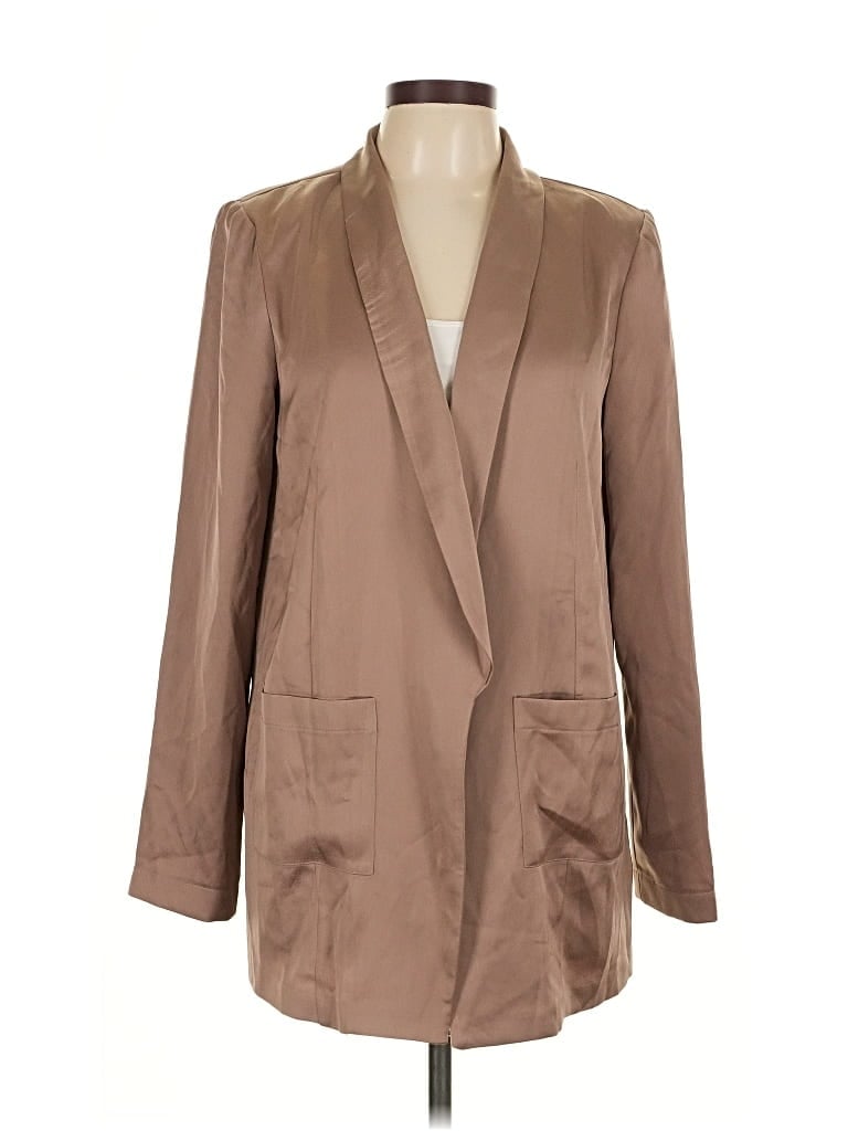 Pre-owned Astr Blazer Jacket In Brown