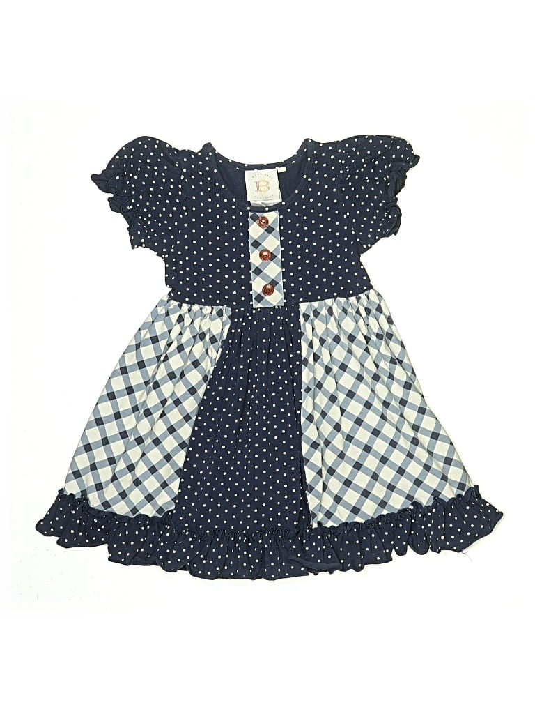 Pre-owned Assorted Brands Kids' Dress In Blue
