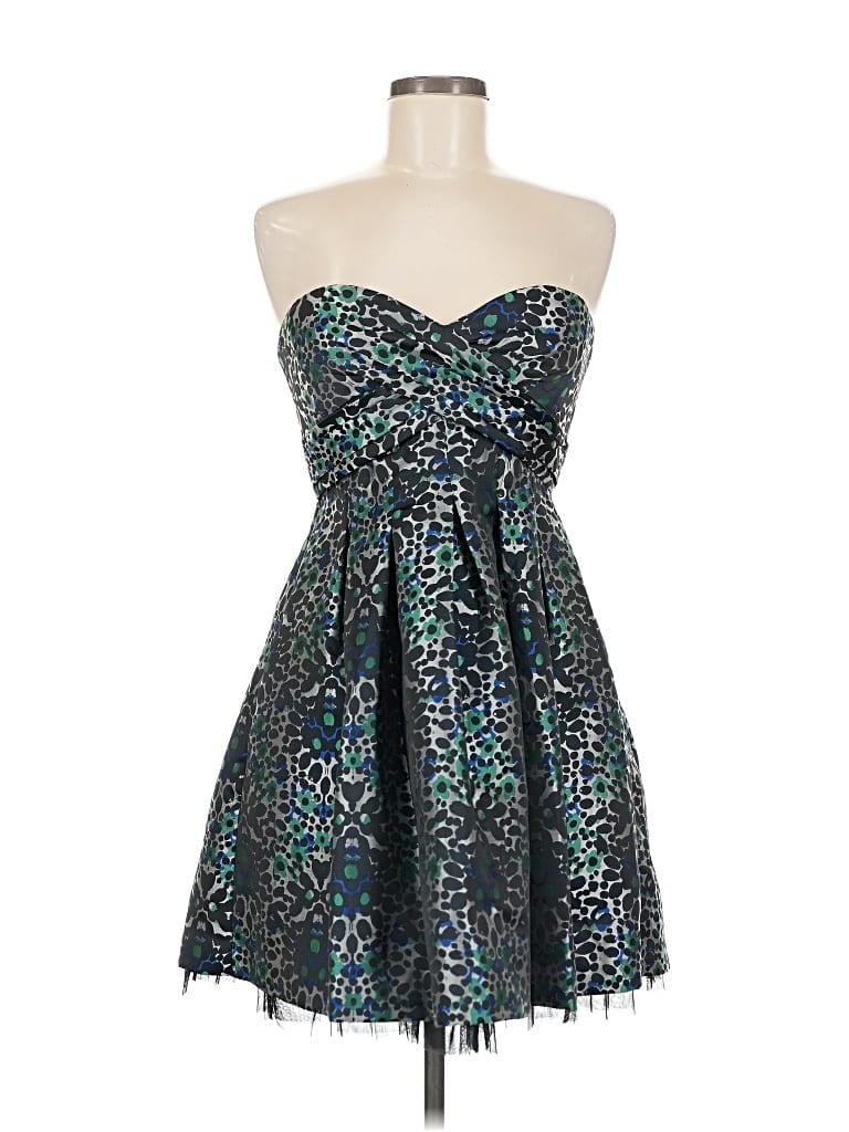 Pre-owned Bcbgmaxazria Cocktail Dress In Blue