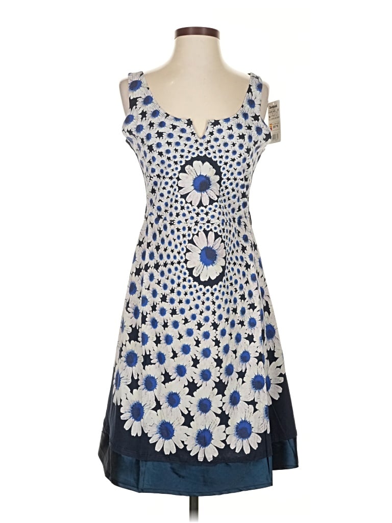 Pre-owned Desigual Cocktail Dress In Blue